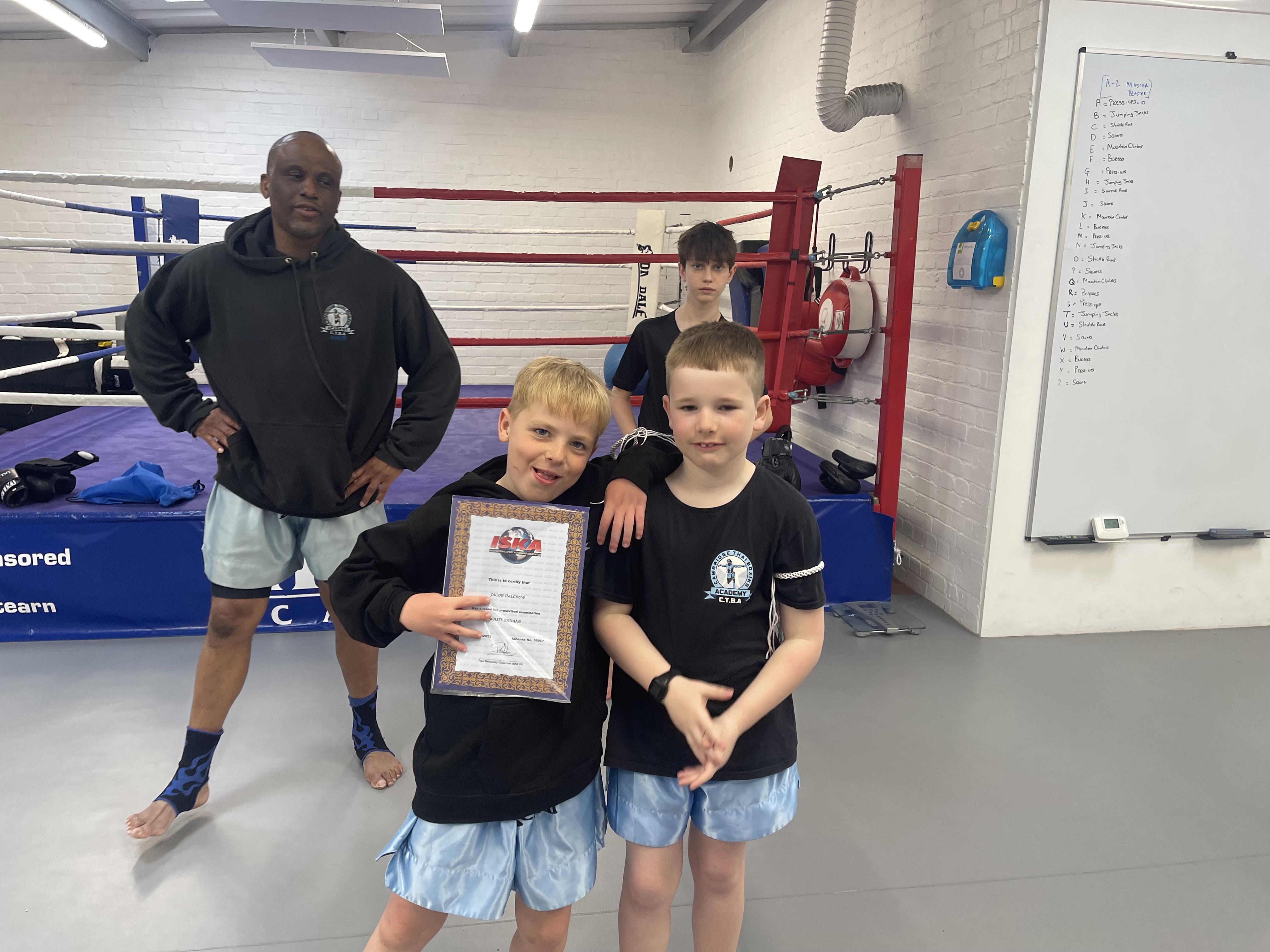 CTBA Grading Day at JH Fitness Academy
